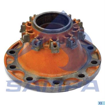 Ступица колеса передняя без подшипников DAF 85CF,95XF