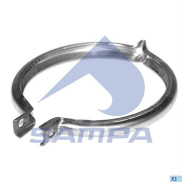 Хомут глушителя DAF 95XF трубы/ 050.487/ 1452973 