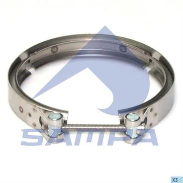 Хомут глушителя DAF \1290255 \ 050.489  