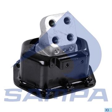 Подушка двигуна DAF (M16x2 / M10x1,75) \ 1806721 \ 051.170