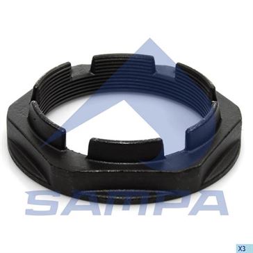 Гайка М86x2x115x25x105 оси DAF задний / 1396548