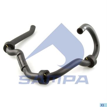 Патрубок печки DAF \1606133 \ 051.289  