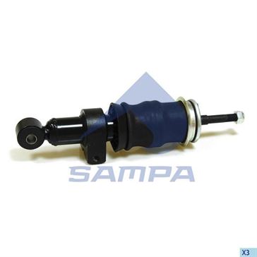 Амортизатор кабины с воздушной подушкой M16x2 / o16,1