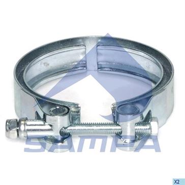 Хомут IVECO патрубка турбокомпресора на вихід повітря / 060.475 / 4800661