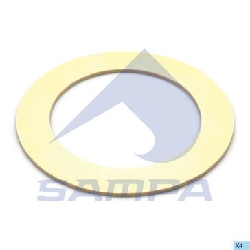 Ущільнююче кільце маточини (130х186х4,0) \ 0331038210 \ 070.023