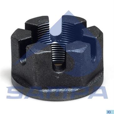 Корончатая гайка ступицы (М42х2) \0326216030 \ 070.035  