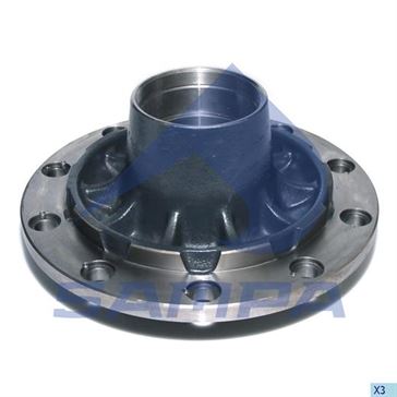 Ступица колеса BPW (M125x2/d148/d150/d167x206) \0327248460 \ 070.258  