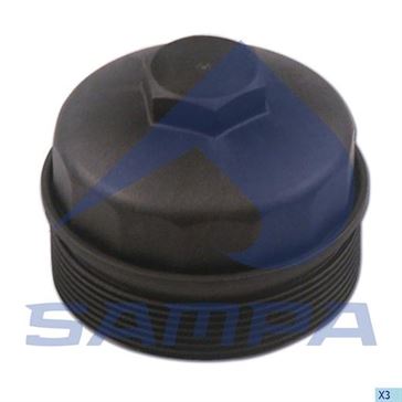 Кришка, корпус масляного фільтра Mercedes Te100x3/80,5x25Nm \0001802338