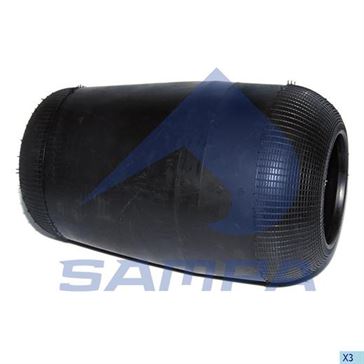 Пневморессора чулок 673N, MERCEDES, DAF, IVECO, VOLVO (d130,8xd240x370) \3833270001 \ SP 55673