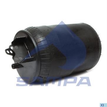 Пневморессора без стакана 6606NP01 VOLVO FM,FH9,12 (1шп-шт. M16М22) \SP 557804 