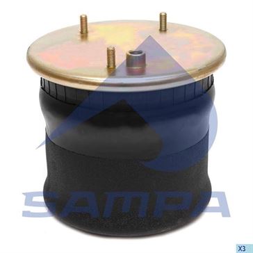 Пневморессора со стаканом в сборе (сталь) (d274x257 mm) DAF \1697680 \ SP 55887-K04 