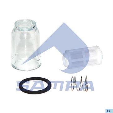 Ремкомплект паливного насоса (корпус, пружина, фильтр) \0000910840 \ 010.783 