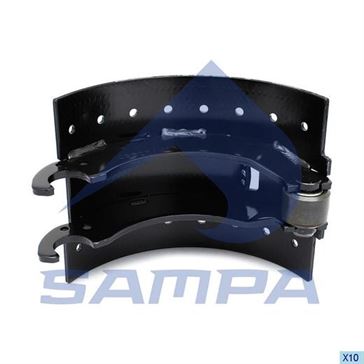 Колодка гальмівного барабана BPW (Башмак) d300x200 мм \ 0509114800 \ 070.385