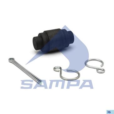 Ремкомплект тормозной колодки BPW (d26/d36,75/d42x78) \0980102100S \ 070.525 