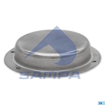 Кришка маточини SAF (d9x185 / d205x39,5) \ 1304004601 \ 075.030