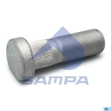 Болт колеса М22x1,5x68 SAF