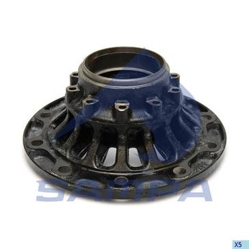 Ступица колеса с подшипником FAG/ 075.165/2SD-F/  