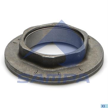 Гайка М75x1,5 SW85 оси SAF лев. \1011008500 \ 075.183  