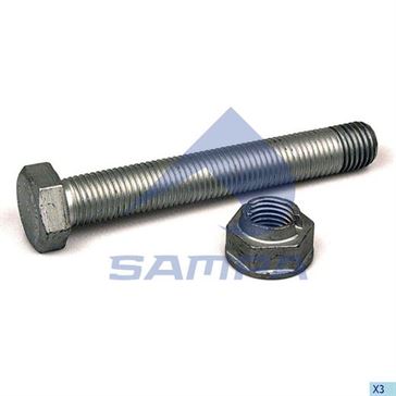 Болт М30x3,5x205 рессоры SAF с гайк. \3341104819 \ 075.540  