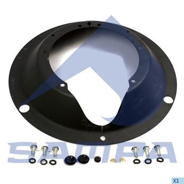 Пыльник тормозного барабана SAF (d230xd445x65) \075.543  