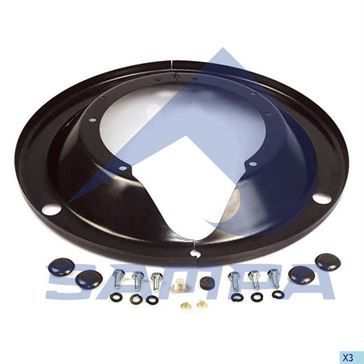 Пыльник барабана тормозного в сборе на колесо SAF d230xd465x54 \5000816935 \ 075.544 