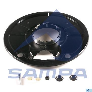 Пыльник барабана тормозной d127xd400x25 SAF \3005017100 \ 075.576  