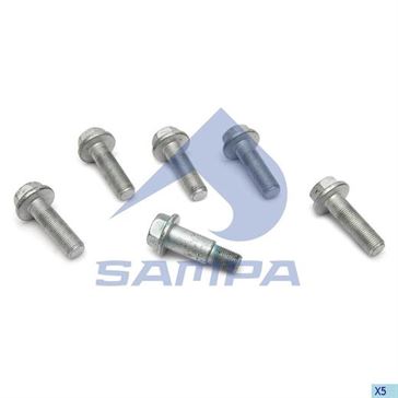 Болт M16x1,5 / D19x55 кріплення супорта (6 шт.) SAF \ 3434365600 \ 075.617