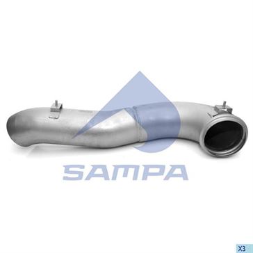 Труба вихлопної системи / 079.193 / 7420868202