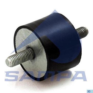 Опора M10x1,5x49x35 выпускного коллектора Renult \5000750630 \ 080.064 