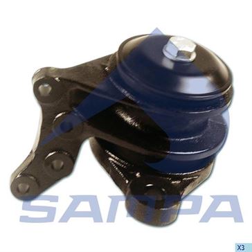 Подушка двигуна передня ліва Renault (d20 / 160x106) \ 5010316521 \ 080.164