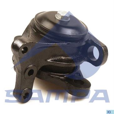 Подушка двигуна передня ліва Renault (d20 / 160x106) \ 5010460294 \ 080.166