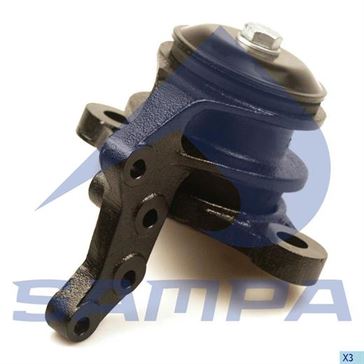 Подушка двигуна передня ліва Renault (d20 / 160x106) \ 5010316573 \ 080.168