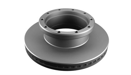 Диск тормозной 430*45 MB ACTROS