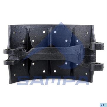 Колодка гальмівного барабана (Башмак) d419x9 "225 мм \ 5010098948 \ 080.447