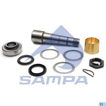 Ремонтний комплект шкворня (M40x1,5 / d40 / d60x226) RVI з підшипником на сторону