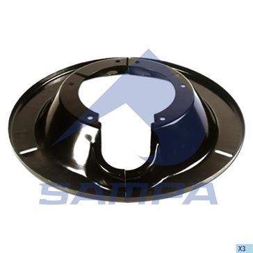 Пыльник барабана тормозного FRUEHAUF на колесо 182x460x74 \6504771P  