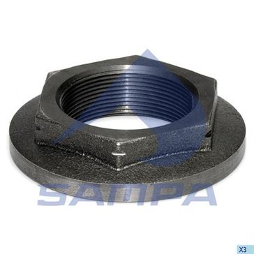 Гайка ступицы TRAILOR с лев.резьб. М60x2 \6502801E  