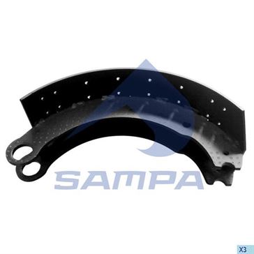 Колодка гальмівного барабана (Башмак) d406x178 мм \ 6504773S