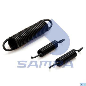 Ремкомплект пружин колодок тормозных (d34x167/d19x112 mm) \8285049053 