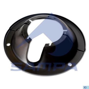 Пыльник барабана тормозного на колесо d196xd465x94 ROR \21200920 