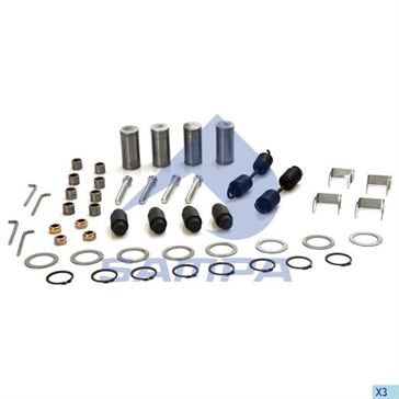 Ремкомплект барабанной тормозной колодки d19 d25x57 \M010552  