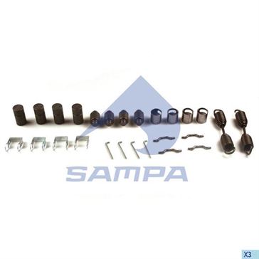 Ремкомплект колодок тормозных на ось/ 090.512 