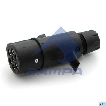 Вилка электрическая 24 V \095.142