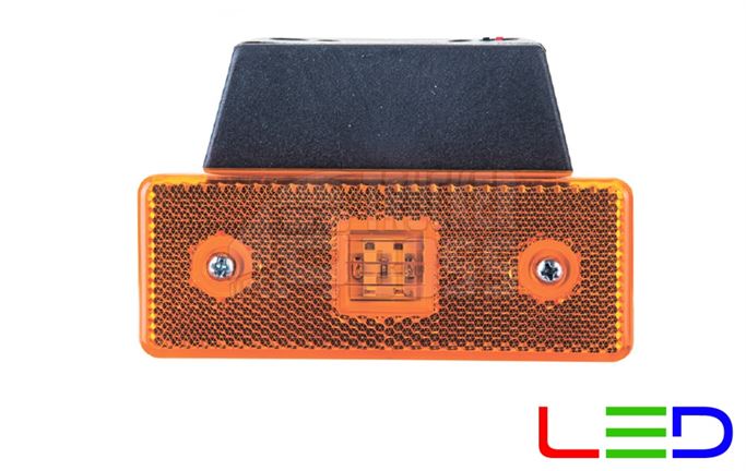 Габаритный фонарь "Гирлянда" светодиодный Желтый 12-24v LED