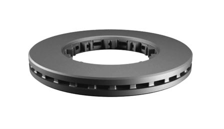 Диск тормозной DAF 1387439 без монтаж. к-та