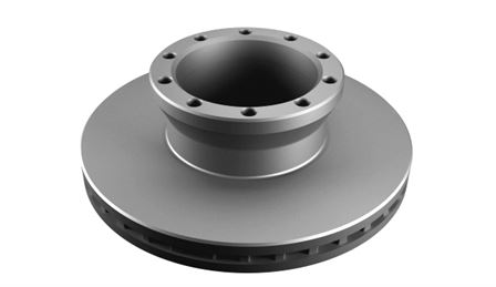 Тормозной диск MAN L, M2000 330*104 передний 10 болтов (вентелируемый)