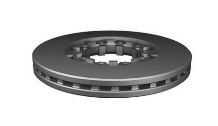 Тормозной диск 4079001001 SAF