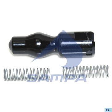 Ремкомплект фаркоп D35 D48.7x161.7 RINGFEDER (Палець + 2 ПРУЖИНИ) \ 6990460