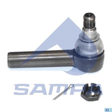 Наконечник тяги ліва (M28 / M20х1,5 / k26 / L = 141) DAF \ 1902996