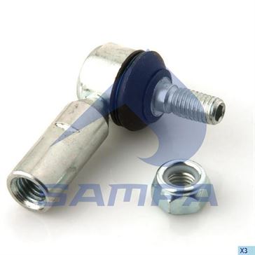 Наконечник М12x1,75 тяги КПП верх. DAF, IVECO, MAN, Mercedes, SCANIA прав. \ 0009965545